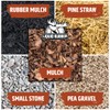 Liquid Rubber Pre-Mixed Mulch Glue - Long Lasting Bond for