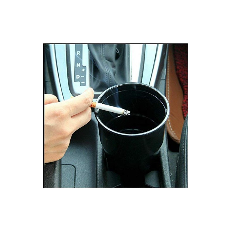 Riloer Car Dustbin Ashtray Home Office Rubbish Bin Holder Bin