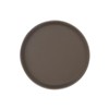 Thunder Group PLFT1100BR Non Slip Tray, 11" Diameter, Round Dishwasher-Safe,