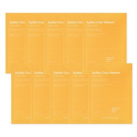 Cho Seconds Xylitol Cica Mask Pack 10 Sheets 1 Set (Select 3 Types) / 초세컨즈 자일리톨 시카 마스크팩 10매입 1세트 (3가지타입 선택)