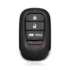 Keylessbest Replacement for Honda Civic Key Fob Remote Control 2022 2023 4 Buttons 434MHz KR5TP-4,Black