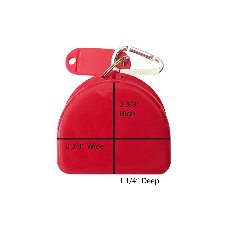 Zumoe Decorated Retainer Case - Midnight Sky - Red