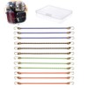 12 PCS Premium Bungee Cords with Hooks, 10" Mini Adjustable