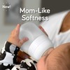 Nanobebe Flexy Silicone Baby Bottle, Anti-Colic, Natural Feel, Non-Collapsing Nipple,