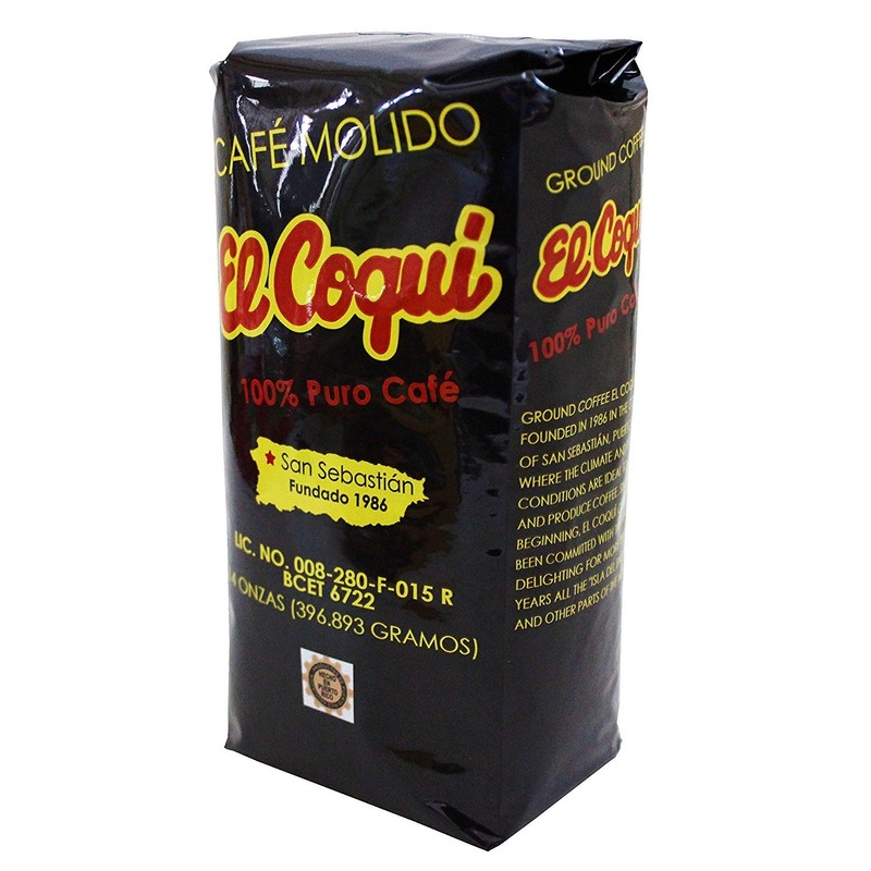 (2 Pack) Puerto Rican Coffee -14 Ounce Bags El Coqui