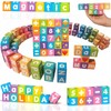 Magnetic Letters & Numbers Blocks ABC Travel Toys Spelling Game