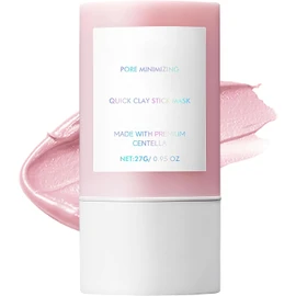Mascarilla de arcilla Centella Asiática en barra, Soothing Skin,Deep Cleansing, Pore Minimizer, for Oily & Sensitive Skin 1PCS