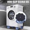 Ouliget Washing Machine Base Foot Pads Anti Vibration Pads,Adjustable Height