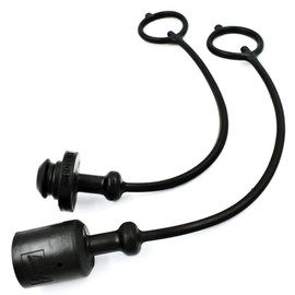HD Switch Black Hydraulic Cap & Plug Set for Kubota 1/4" ISO Tractor Loader LA301 LA302 LA304 LA350 LA351 LA352 LA364 LA401 LA402 LA403 LA434 LA463 LA504 LA534 LA1055 LA1301 LA1353 LA1403 LA1601 LB402