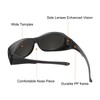 HARFINGTON Welding Safety Glasses IR Shade 5 PPE Protective Glasses