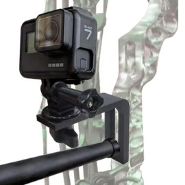Auyuve Compound Bow Mount for GoPro, Bow Phone Mount Hunting Accessories
