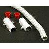 Legrand - Wiremold Legrand V5700F Flexible Section Fitting Raceway, Ivory