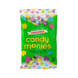 Smarties Candy Money Assorted Flavor Bulk Candy Rolls, Vegan, Gluten Free Currency Themed Rolls, Peanut Free, Allergen Free & Delicious Hard Candy Bags, Family Owned Since 1949 - 5 oz Pack of 1