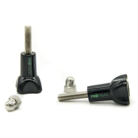 2x PROtastic GoPro Standard Short Screw Thumb Screws Spare for Gopro Hero/SJCAM Action Cameras