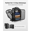 tomtoc Travel Backpack 28L, TSA Friendly Flight Approved Carry-on Luggage