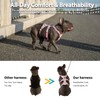 Huntboo Escape Proof Dog Harness, No Pull Reflective Harness with
