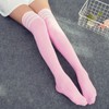 AQOKKA Extra Long Thigh High Socks for Women Striped Over