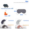 Lokkr Sleep Eye Mask, Double-Sided Dual-Sensory Eye Mask, eye mask