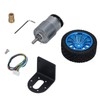 Encoder Motor Set Kit 6mm Shaft with Mounting Bracket for