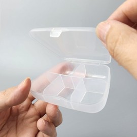 5-compartment pill storage case 9ea