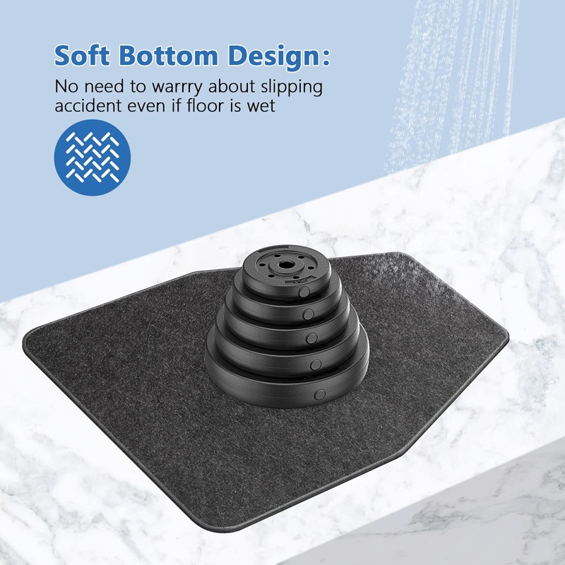 HBGOTL Urinal Mats (12 Pieces) - Non-Slip Water Absorption Deodorization