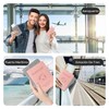 Caja de Pasaporte, 2 Pack Cartera para Pasaporte RFID, Pasaporte
