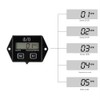 Tuperoymse Digital Display Tachometer Gauge Inductive Car Stroke Engine LCD