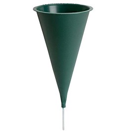Plastic Cone Cemetery Vase