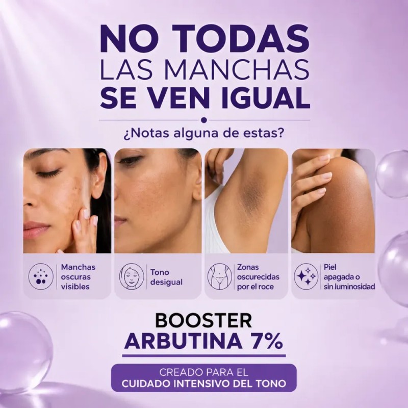 Booster Arbutina 7% Manchas Rostro Cuerpo 100ml