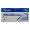 Terumo Syringe 1cc/ml X 100