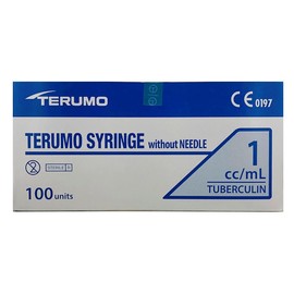 Terumo Syringe 1cc/ml X 100