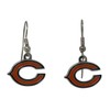 Pro Specialties Group Chicago Bears Earrings J-Hook Logo