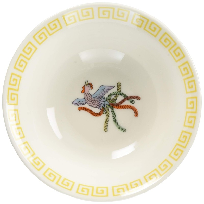 Alta AR0604266 Small Bowl, Yellow Bean Don, Omachido Phoenix