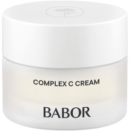BABOR Complex C Cream für Gesicht, Hals und Dekolleté, mit Vitamin C, A und E, Creme, feuchtigkeitsspendend, vegan, 50 ml, Alpenrosen-Stammzellen