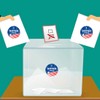 I Voted Today Stickers,1.5 Inch Voted Stickers,500 Pcs Per Roll