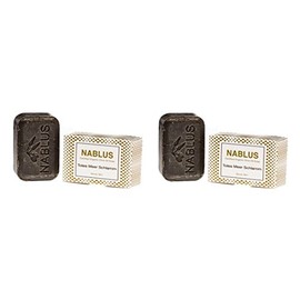 Set of 2 Nablus Chilli Soap Dead Sea Mud, Handmade and Palmölfrei, 2 x 100 g