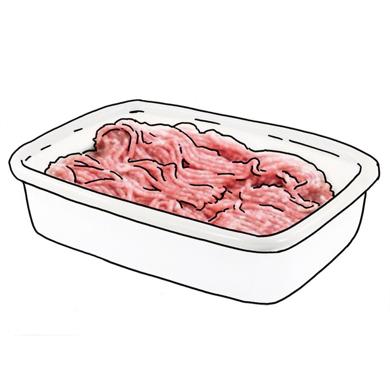 Fuji Hollow Shallow Square Container Konte L Moss Green KE-L