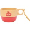 CHUMS Camper Soup Cup, Beige/Red, 11.8 fl oz (350 ml),