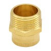 Joywayus Brass 3/4" GHT Female x 1" NPT Male Thread