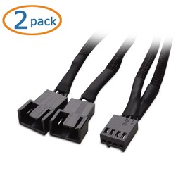 Cable Matters (2-Pack PWM 2-Fan Splitter Cable - 10cm