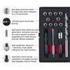 SENNMONN M6X1.0 Metric Thread Repair Kit with Insert HSS Drill,