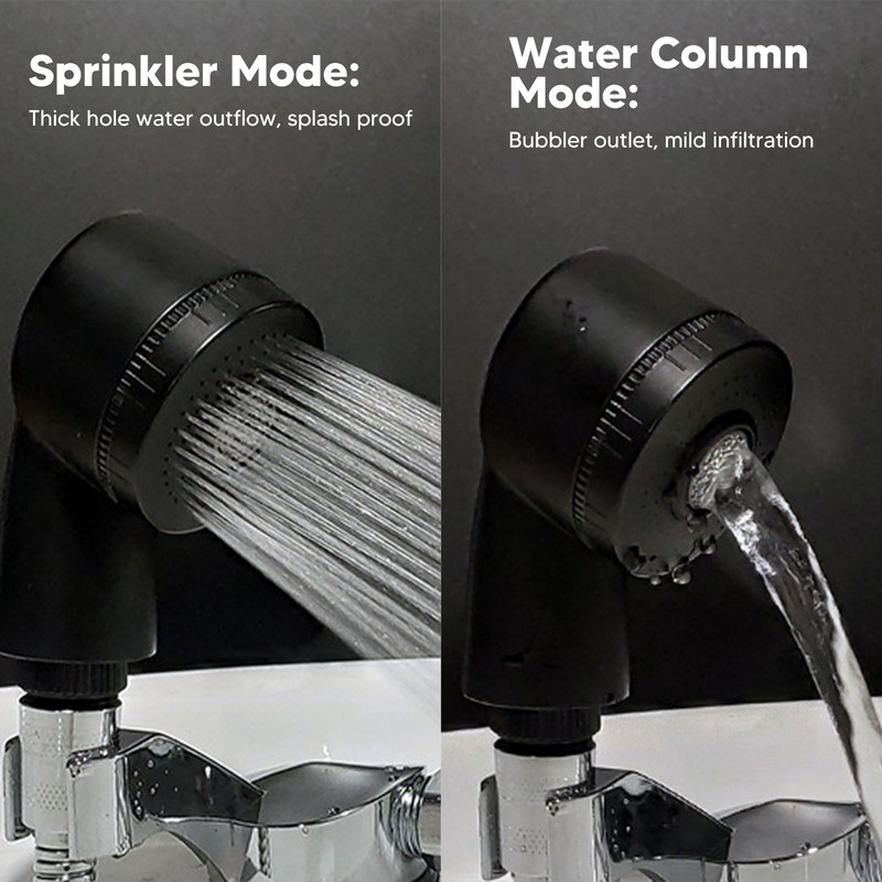 Salon Shampoo Bowl Sprayer Anti Leakage Good Sealing Electroplating Sprayer