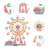3D Cartoon Wooden Jigsaw Ferris Wheel Puzzle Toy for Kid