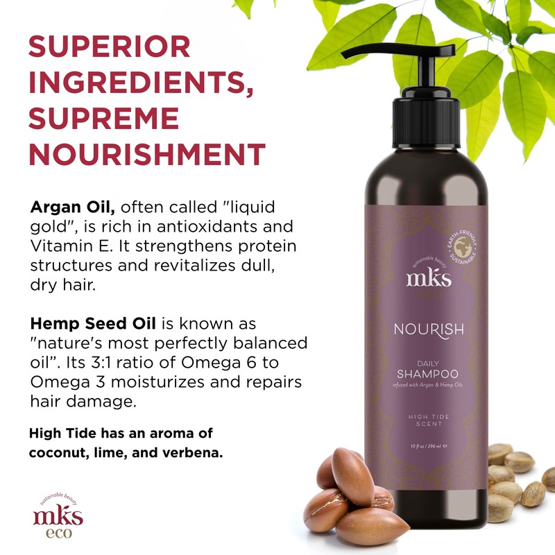MKS-Eco - Nourish Daily Shampoo High Tide - 296 ml
