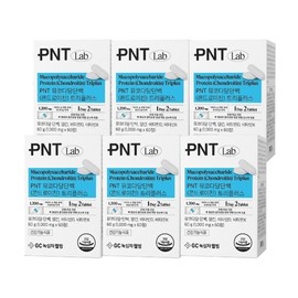 GC Green Cross Wellbeing PNT Mucopolysaccharide Protein (Chondroitin) Triplus 60 tablets 6 boxes / GC녹십자웰빙 PNT 뮤코다당단백(콘드로이친) 트리플러스 60정 6박스