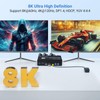 8K USB 3.0 4K@120Hz Displayport KVM Switch 2 Monitors 2