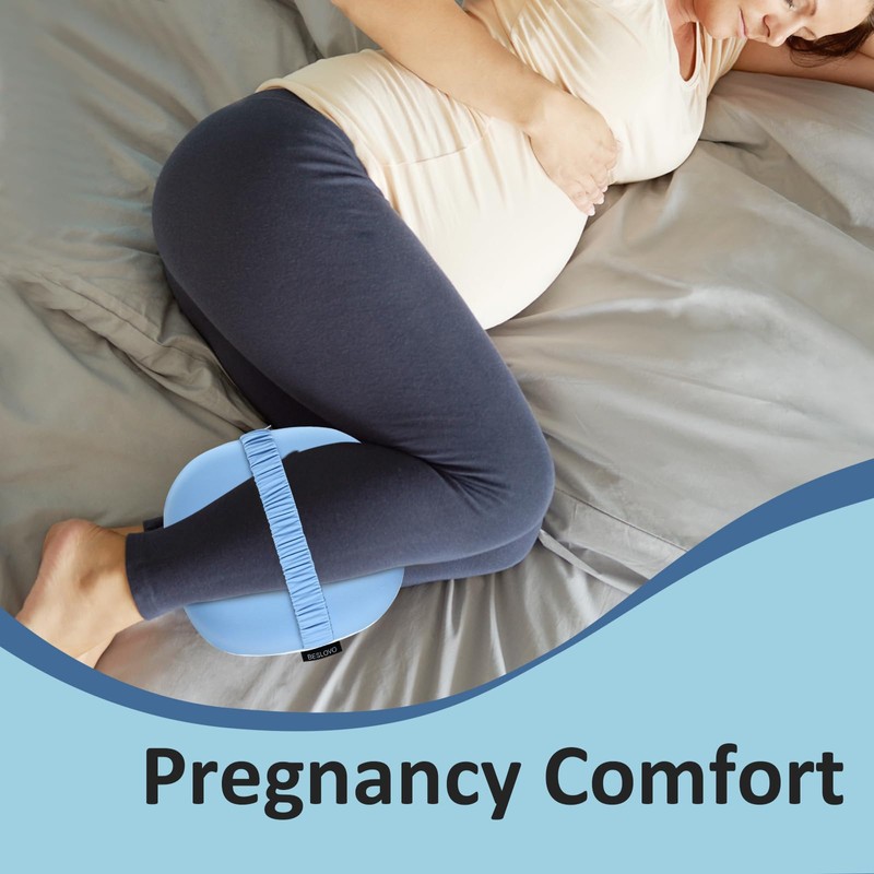 beslovo Side Sleeper Knee Pillow, Memory Foam Leg Pillow, Ergonomic