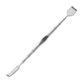 Outanaya Efficient Blackhead Shovel Double Head Skin Scrubber Whitehead Removal Tool Face Wash Brush for Travel and Home Use