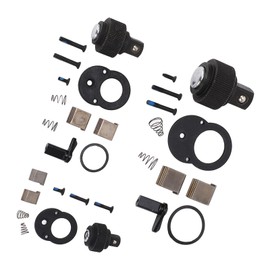 Yuecoom Ratchet Head Repair Kit - CR-V Steel Replacement Heads - Smooth Torque for 1/4" & 3/8" Drive Ratchets - Durable Tool Kit for Mechanics