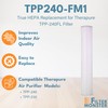 Filter-Monster True HEPA Replacement Compatible with Therapure TPP240F Filter for